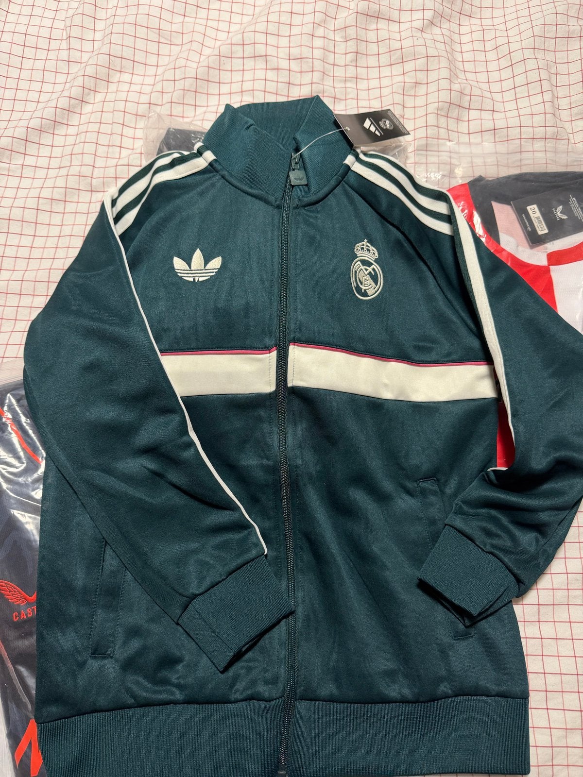 Real madrid, manchester united, chelsea trainingspak 158/164, Ophalen, Zo goed als nieuw, Jongen of Meisje, Sport- of Zwemkleding