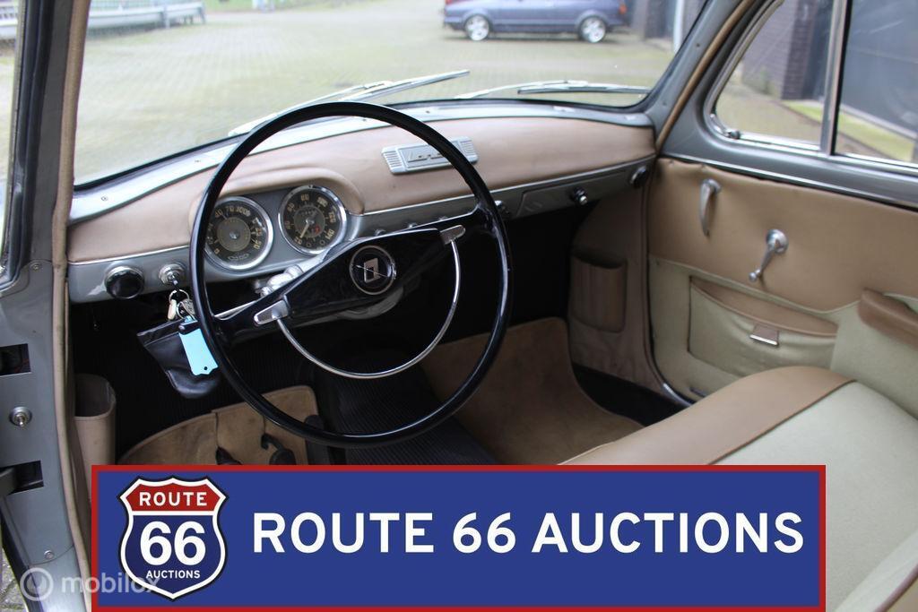 Lancia Appia Series III Berlina | 1961 | Route 66 Auctions, Auto's, Oldtimers, Overige carrosserieën, Zwart, Bedrijf, Handgeschakeld
