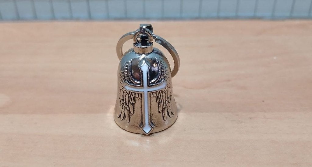 guardian bell wings white cross, Ophalen of Verzenden