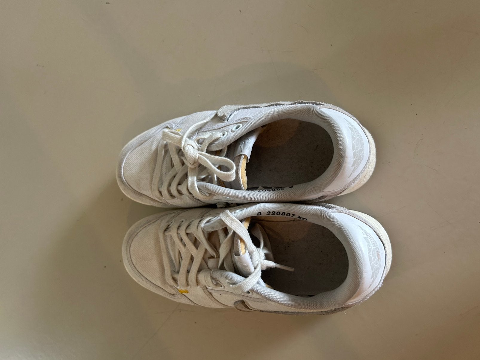 Nike Jordan 1 Low Union LA maat 41, Kleding | Heren, Verzenden, Wit, Sneakers of Gympen, Gedragen