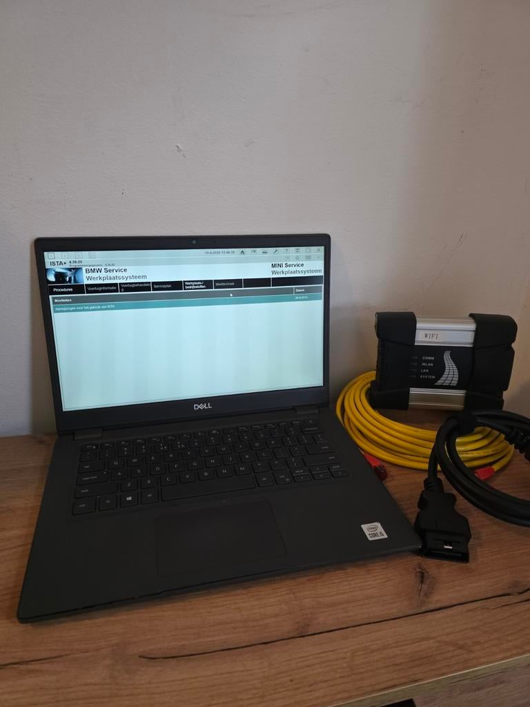 Bmw diagnose set ( DELL ), Auto diversen, Autogereedschap, Ophalen of Verzenden
