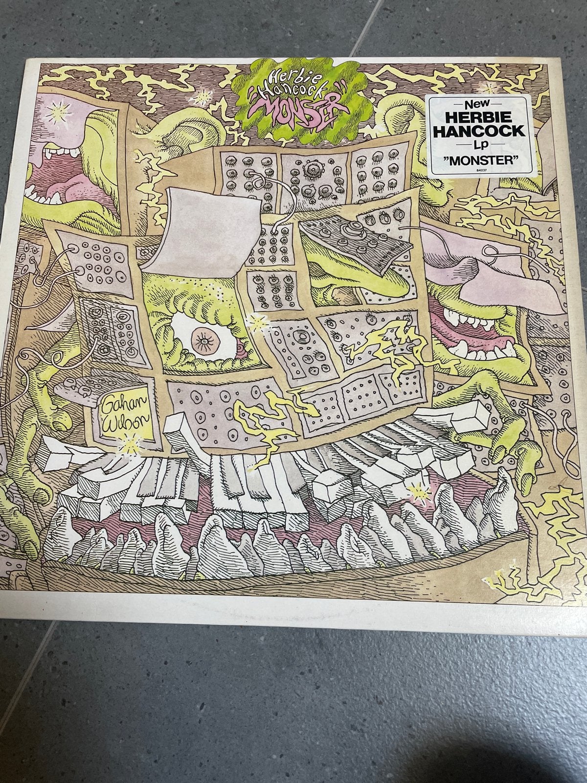 Herbie Hancock - Monster LP (1980) CBS 84237, LP, Gebruikt, Originele persing, Ophalen of Verzenden