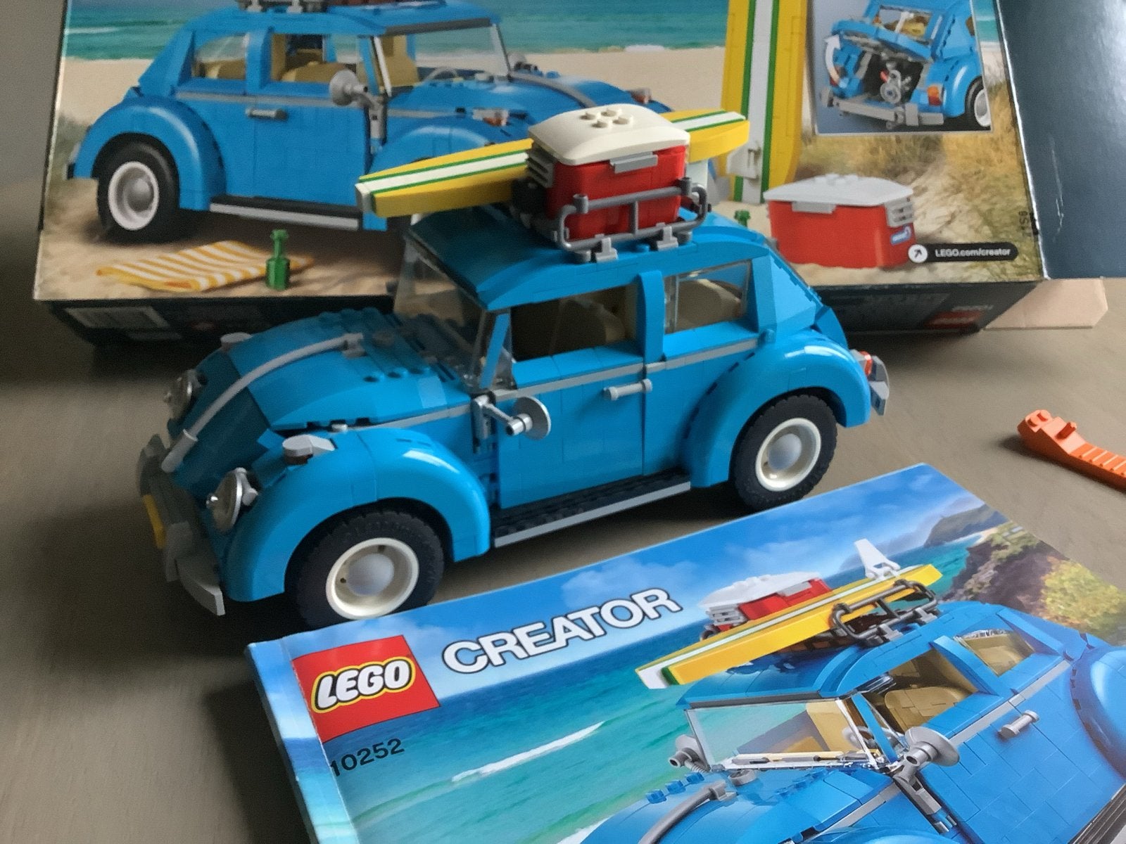 LEGO Creator Expert 10252 Volkswagen Kever Beetle, Ophalen of Verzenden, Zo goed als nieuw, Overige merken