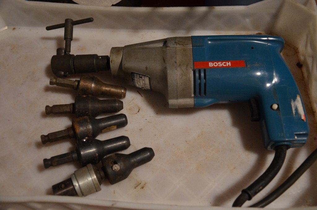 tapmachine Bosch met acessoires, Ophalen of Verzenden, Zo goed als nieuw