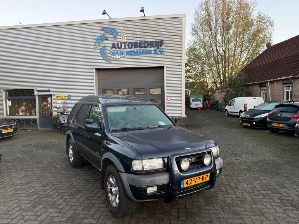 Opel FRONTERA 2.2-16V DTi LTD 4x4 Grijs kenteken Incl. nieuw, 2171 cc, 4 cilinders, 1760 kg, Origineel Nederlands