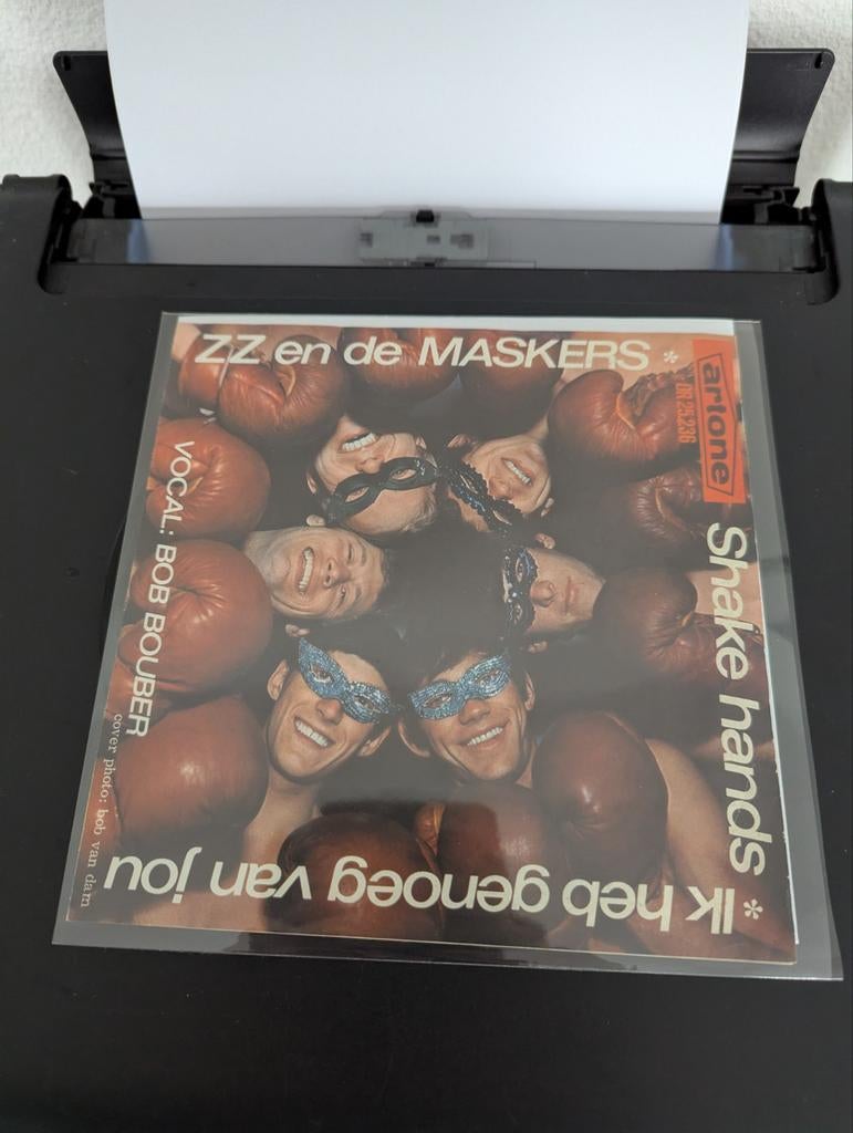ZZ en de Maskers - Shake Hands ( vinyl single), Cd's en Dvd's, Vinyl Singles, Ophalen of Verzenden, Gebruikt, Pop