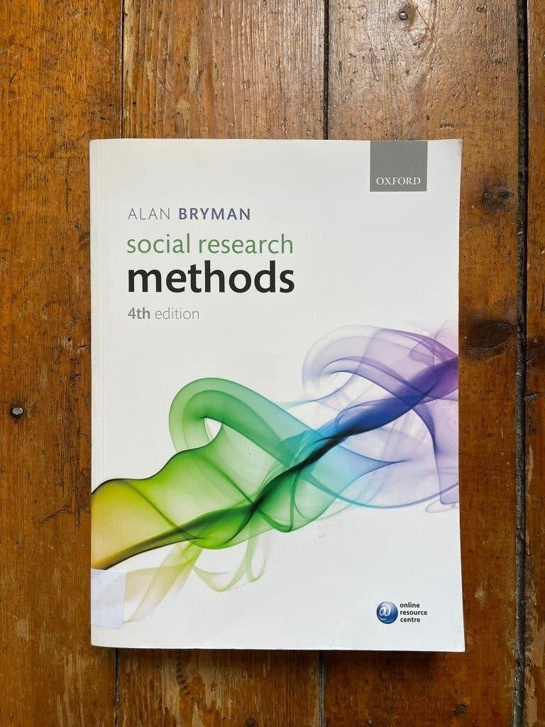 Alan Bryman - Social Research Methods, 4th edition, Ophalen, Alan Bryman, Zo goed als nieuw, Overige onderwerpen