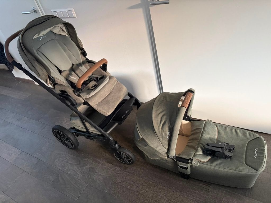 Nuna Mixx Next te koop!, Kinderen en Baby's, Gebruikt, Combiwagen, Verstelbare duwstang, Ophalen