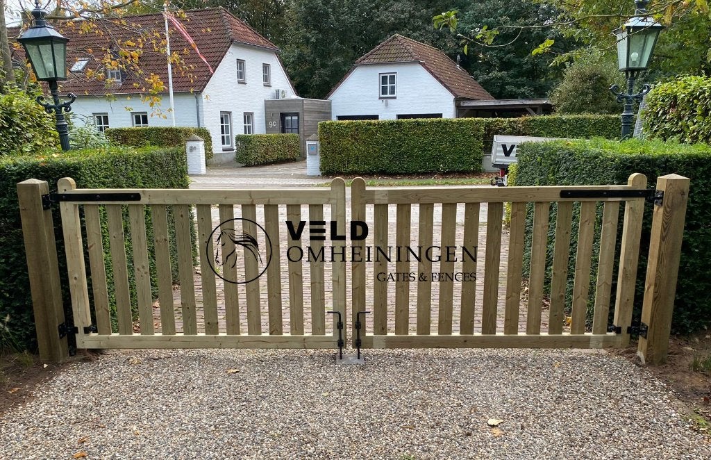 Oprit poort, Weide poorten, Luxe poorten, Dieren en Toebehoren, Weidegang, Veld omheiningen, Schaijk, Info@veldomheiningen.nl