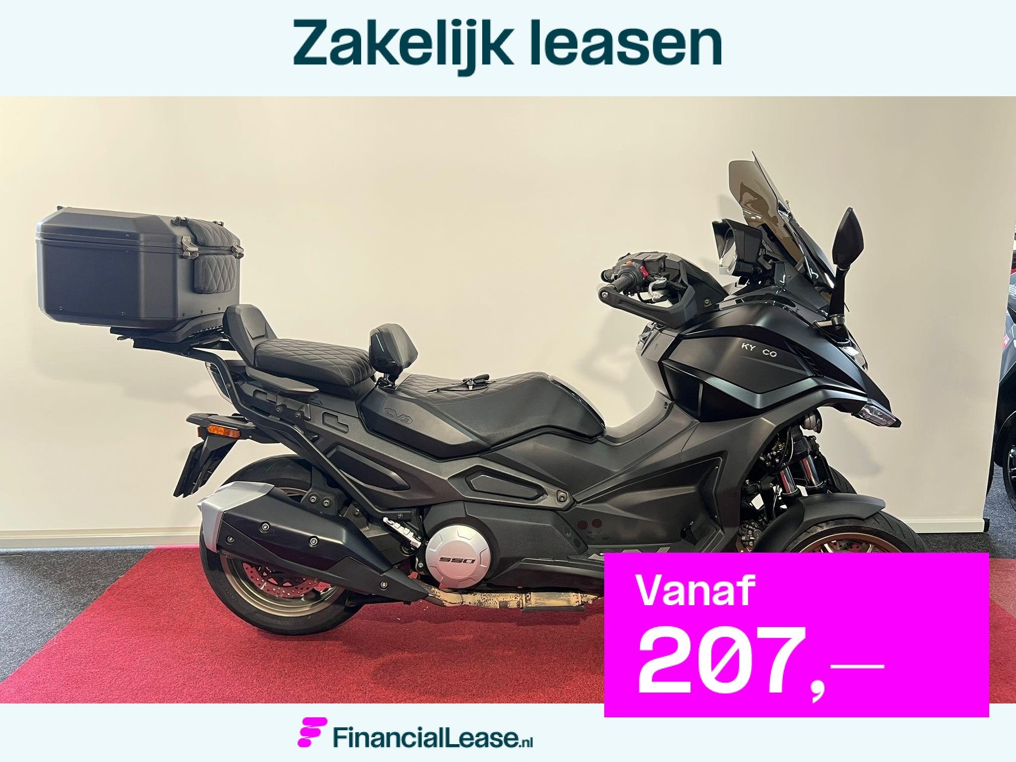 Kymco CV3 550I ABS, Scooter, Bedrijf, Meer dan 35 kW, 550 cc
