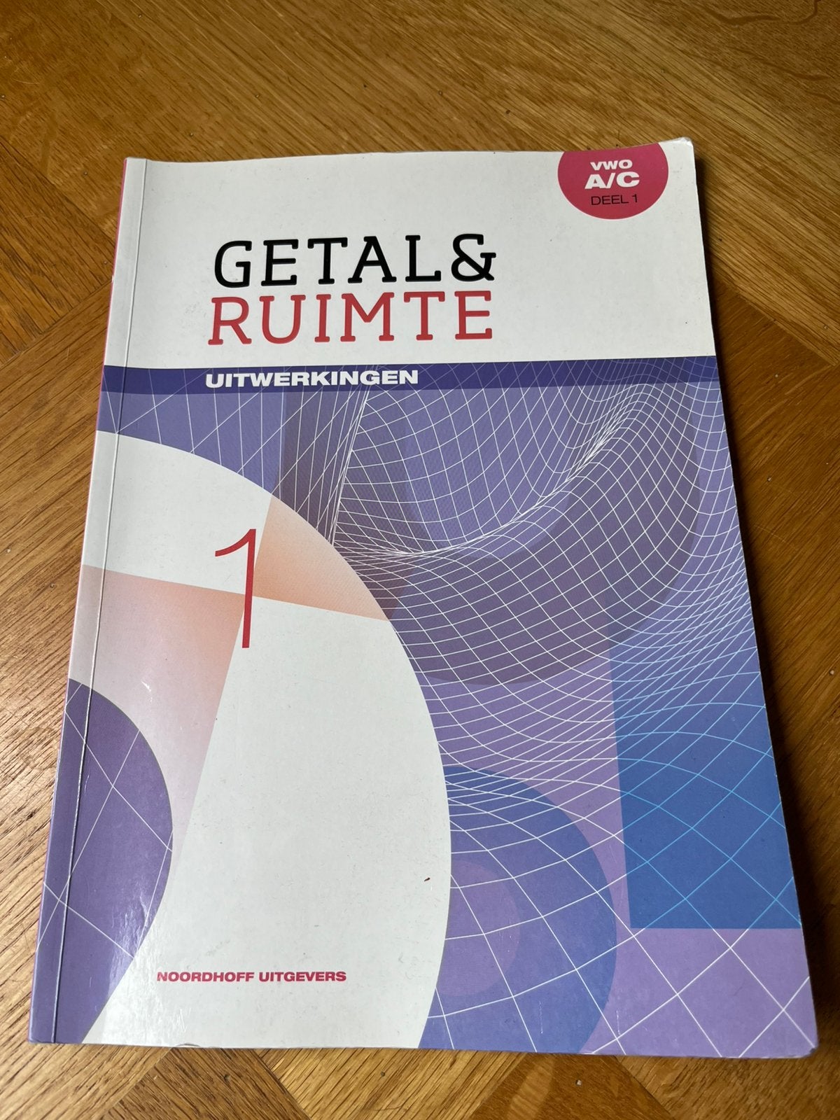 Getal & Ruimte, uitwerkingen,VWO A/C deel 1, 11 editie, 2014, Boeken, Ophalen of Verzenden, Zo goed als nieuw, VWO, Wiskunde A