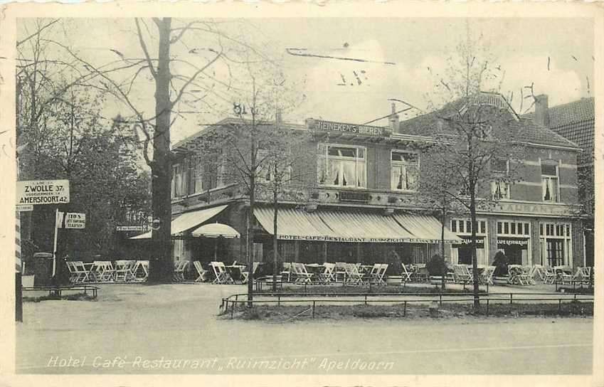 300-369-001 Apeldoorn Hotel Restaurant Ruimzicht, Verzenden, Voor 1920, Gelderland