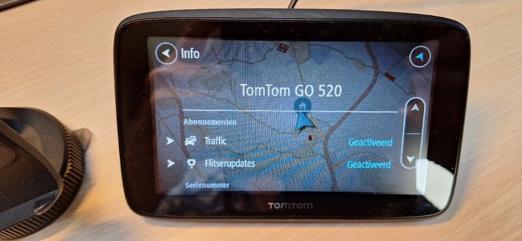 TOMTOM G 520, Auto diversen, Autonavigatie, Ophalen of Verzenden, Gebruikt