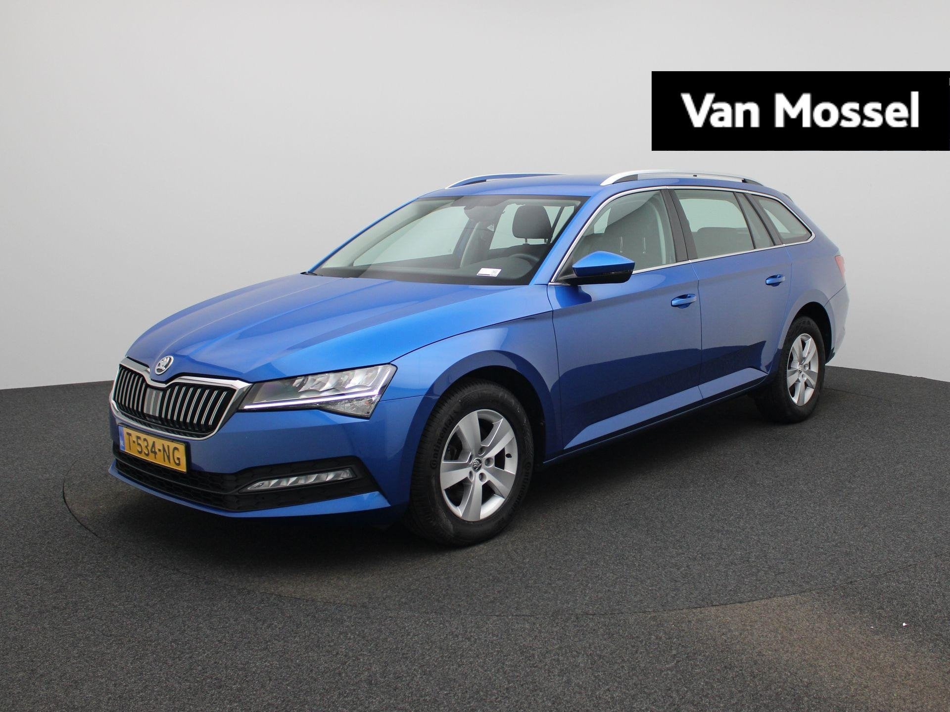 Skoda Superb Combi 1.5 TSI ACT Business Edition | TREKHAAK |, Auto's, 12 maanden, Stof, 4 cilinders, Blauw