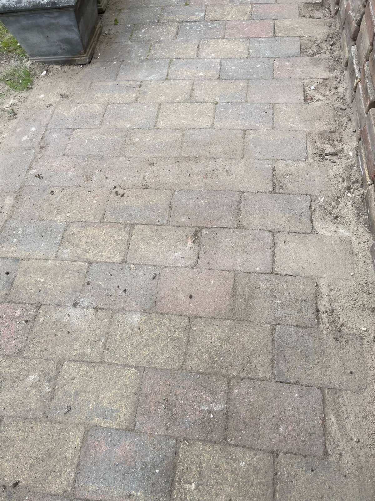 Gebruikte klinkers voor terras of oprit, Ophalen, Gebruikt, Klinkers, 10 m² of meer