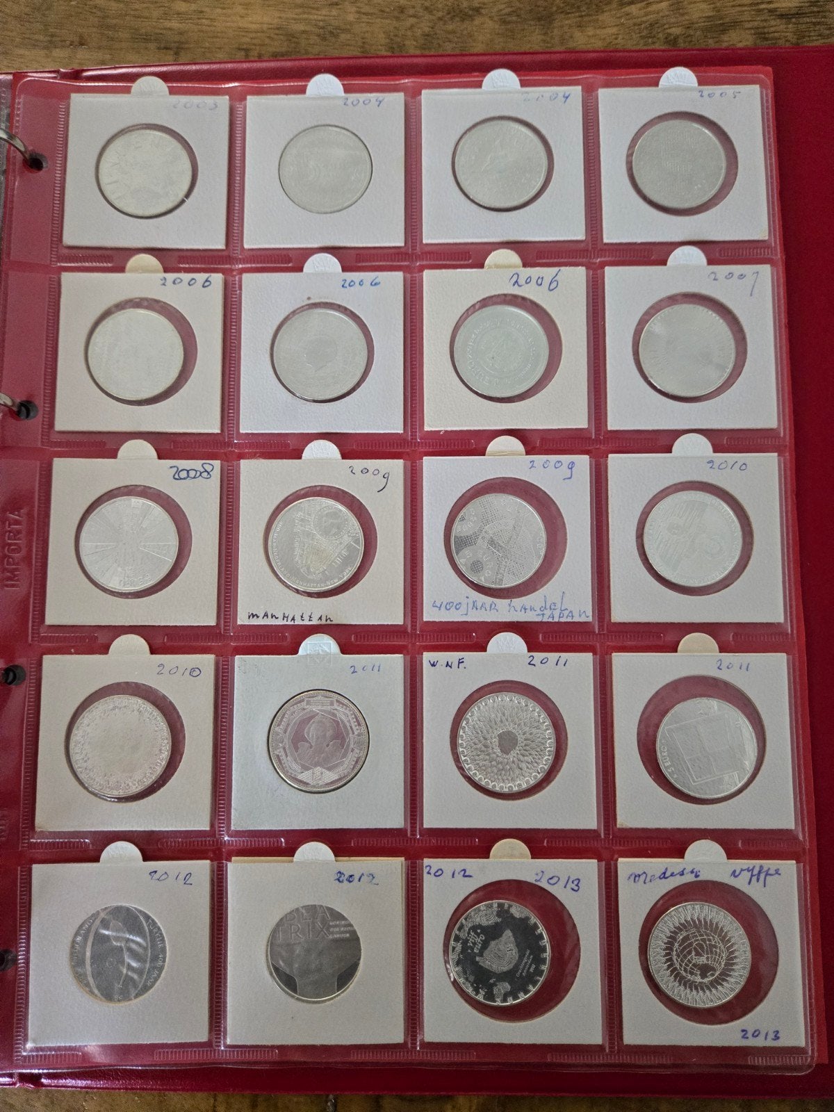 Verzameling Nederlandse herdenkingsmunten 29x 5 euro munten, Postzegels en Munten, Munten | Nederland, Ophalen of Verzenden, Koningin Beatrix
