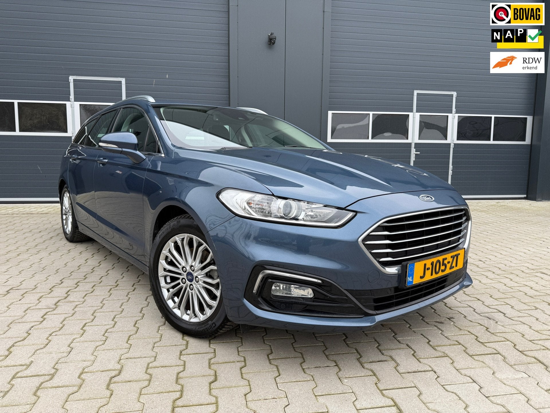 Ford Mondeo Wagon 2.0 IVCT HEV Titanium, Gebruikt, 4 cilinders, Mondeo, Blauw