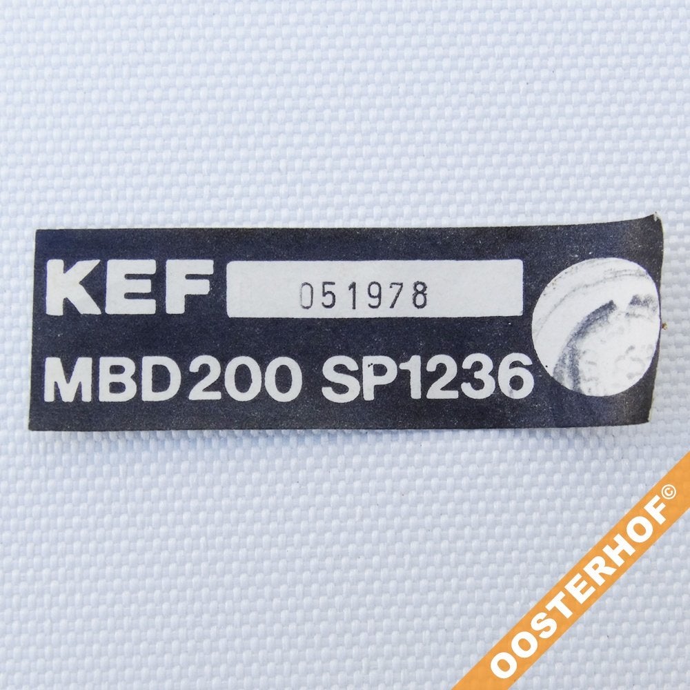 KEF® MBD200 SP1236 1x | Radiator C55 | 46 x 11, Audio, Tv en Foto, Ophalen of Verzenden, Gebruikt, KEF