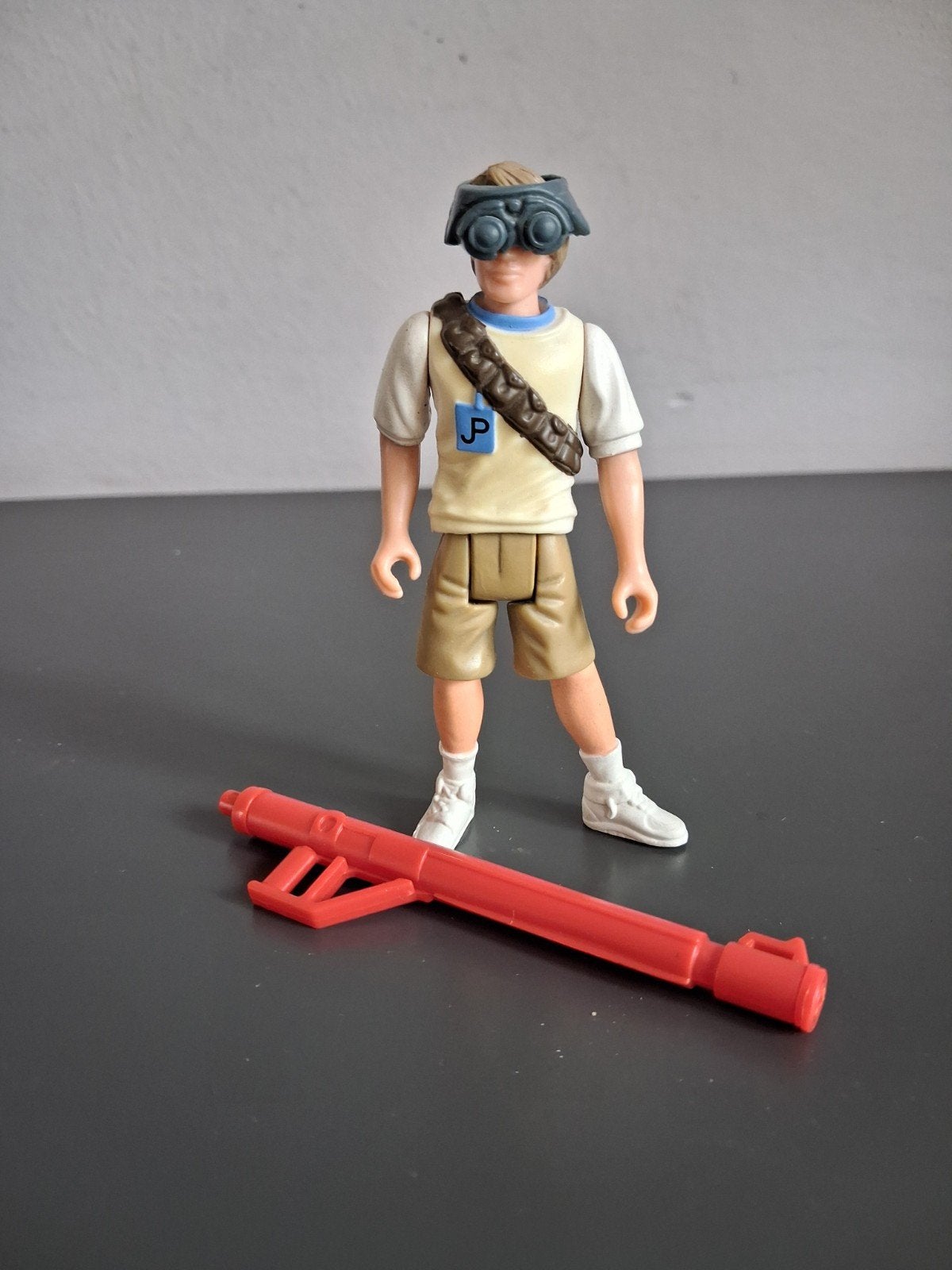 Vintage Jurassic Park Actiefiguur Tim Murphy met Accessoires, Ophalen of Verzenden