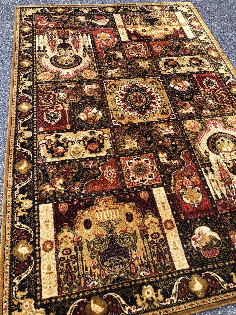 Prachtig oosters tapijt, vintage vloerkleed, super hip!, 200 cm of meer, Ophalen of Verzenden, Zo goed als nieuw, 200 cm of meer