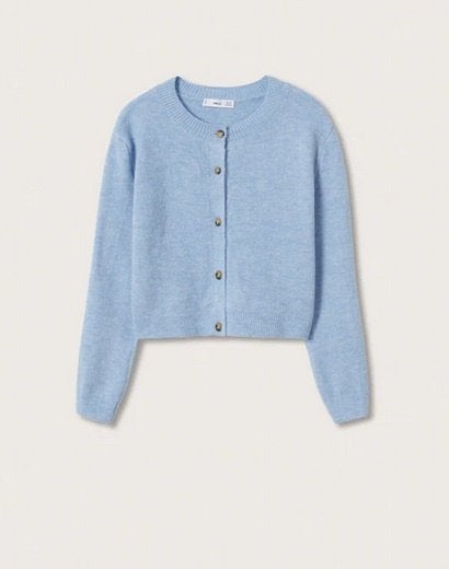 Ice blue cardigan (Mango), Kleding | Dames, Mango, Blauw, Nieuw, Ophalen of Verzenden