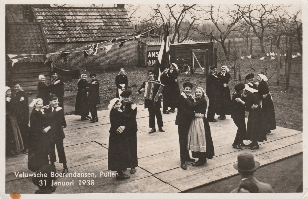 Putten  1938, Ophalen of Verzenden, 1920 tot 1940, Ongelopen, Gelderland