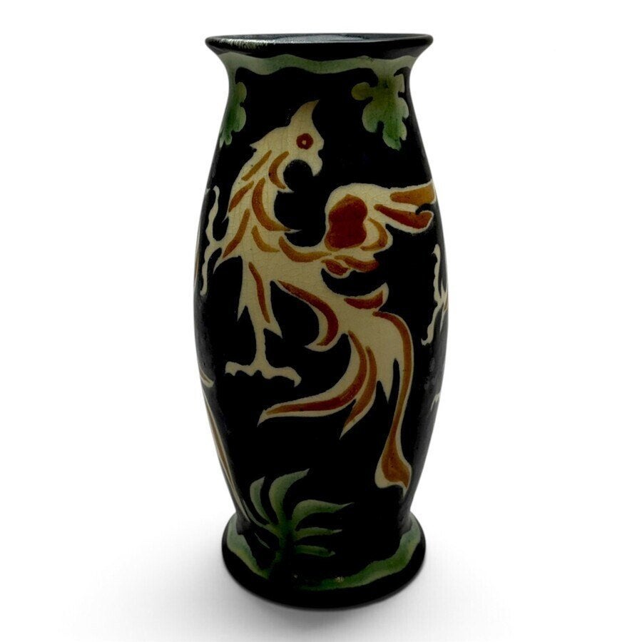 Lion Cachet voor De Distel - vaas met griffioendecor, Ophalen of Verzenden