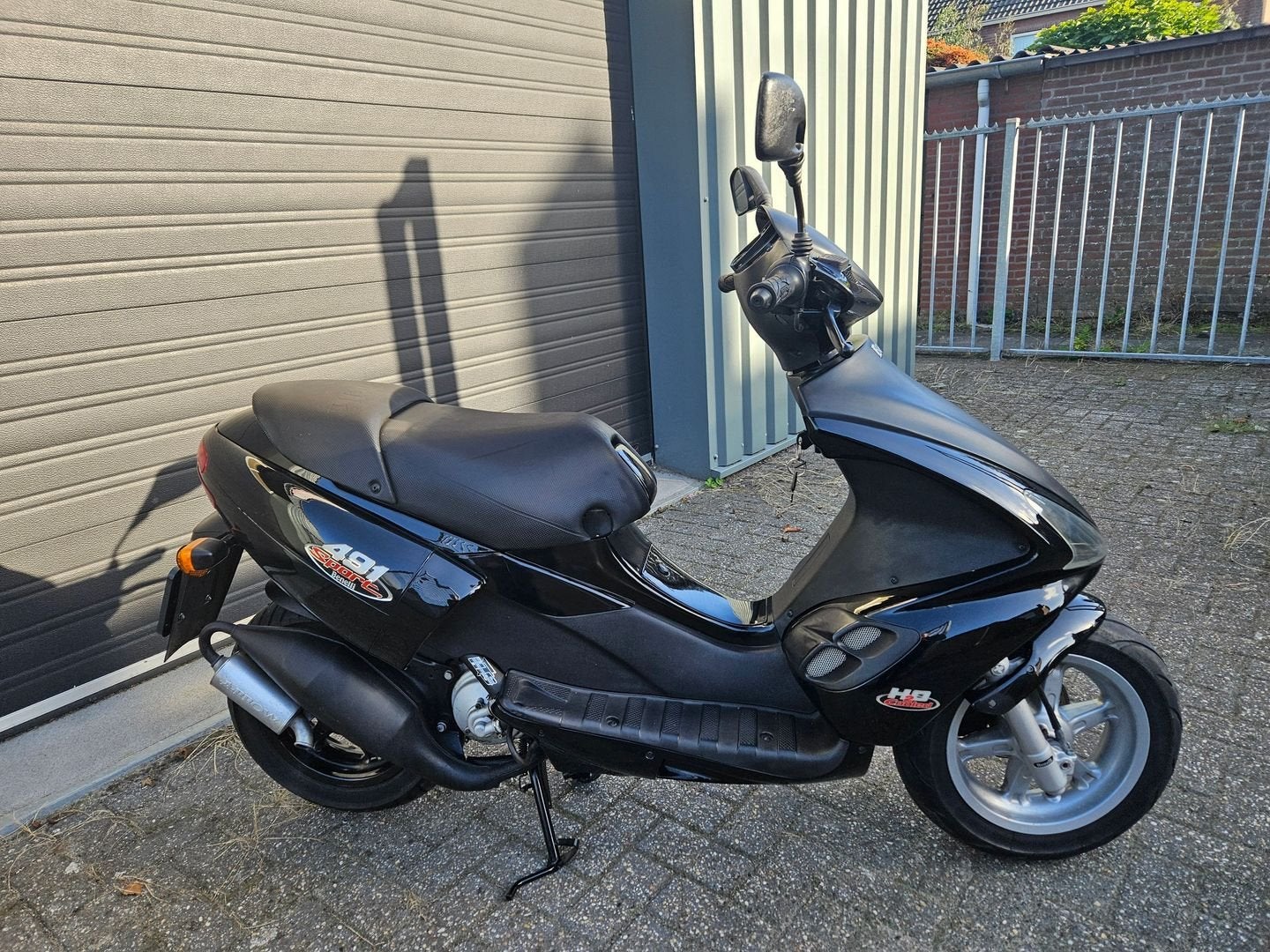 BENELLI 491 2T L.C (h2o) BJ 1998 ZWART 6900KM NL NETTE STAAT, Onbekend, Ophalen of Verzenden, Zo goed als nieuw, BENELLI