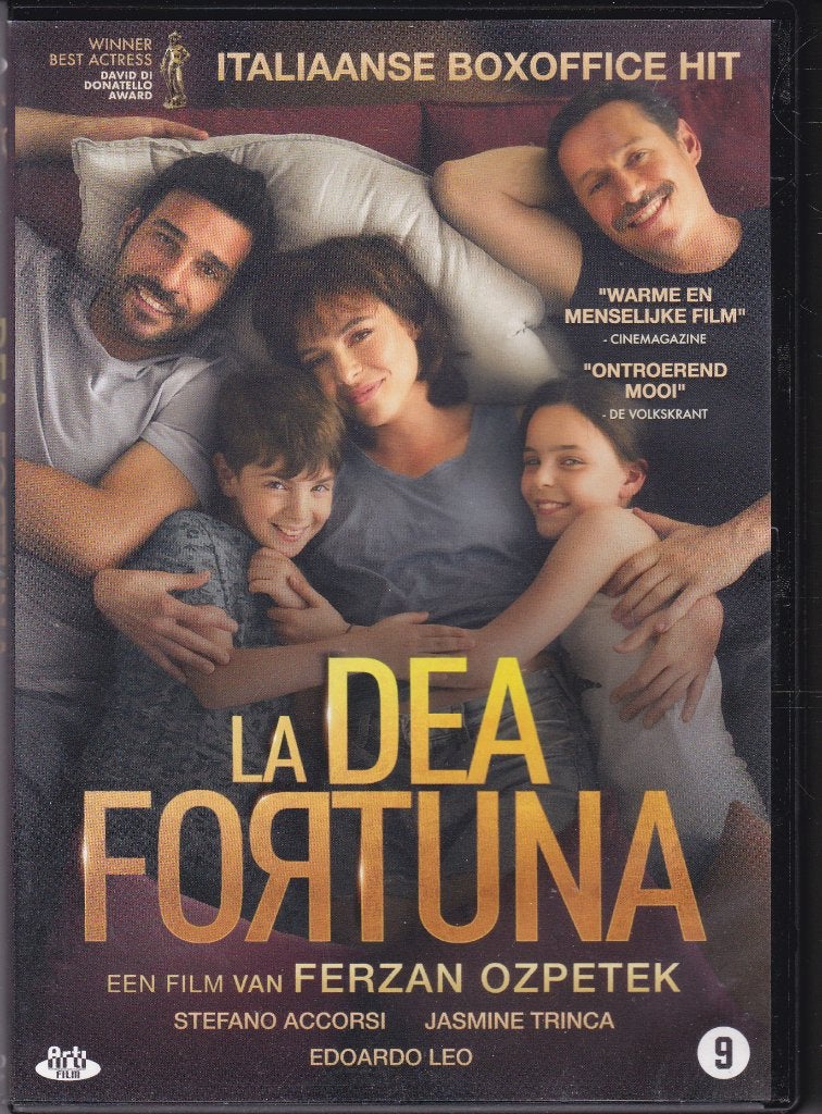 La dea Fortuna ֎ Stefano Accorsi, Jasmine Trinca, Drama, Vanaf 9 jaar, Zo goed als nieuw, Italië