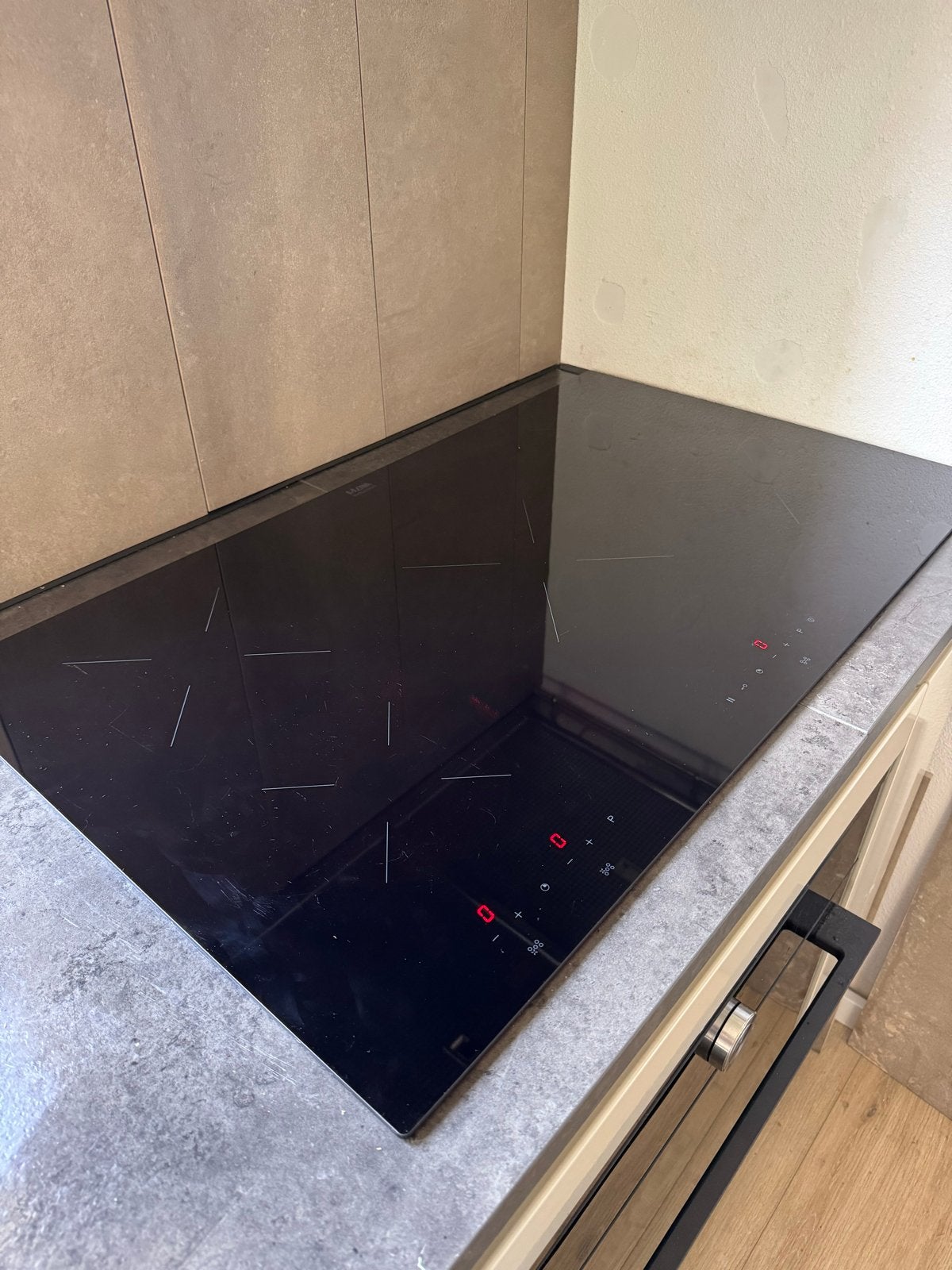 Etna inductiekookplaat KI290ZT - Deels defect (90cm), Witgoed en Apparatuur, Kookplaten, Ophalen, Inbouw, Inductie, Niet werkend