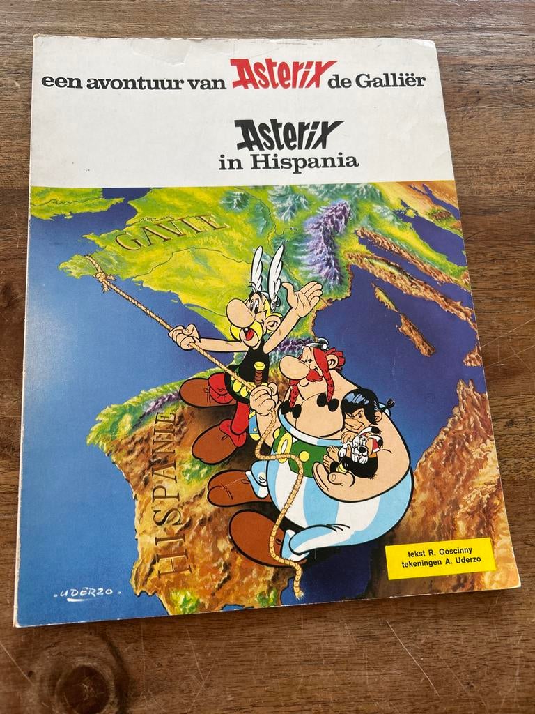 Asterix in Hispania - stripboek, Eén stripboek, Ophalen of Verzenden, Gelezen