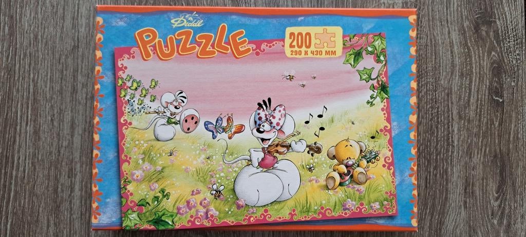 Diddl puzzel, Verzamelen, Diddl, Ophalen of Verzenden, Diddl, Overige typen