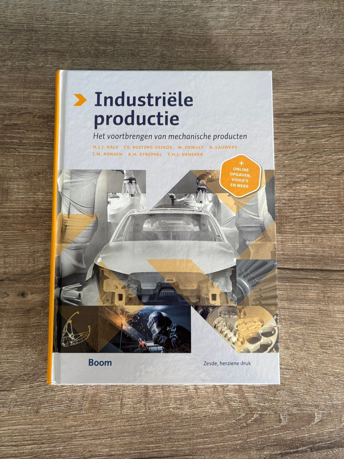 Industriële Productie - Studieboek HBO Werktuigbouwkunde, Boeken, Studieboeken en Cursussen, Boom, Zo goed als nieuw, Beta, HBO