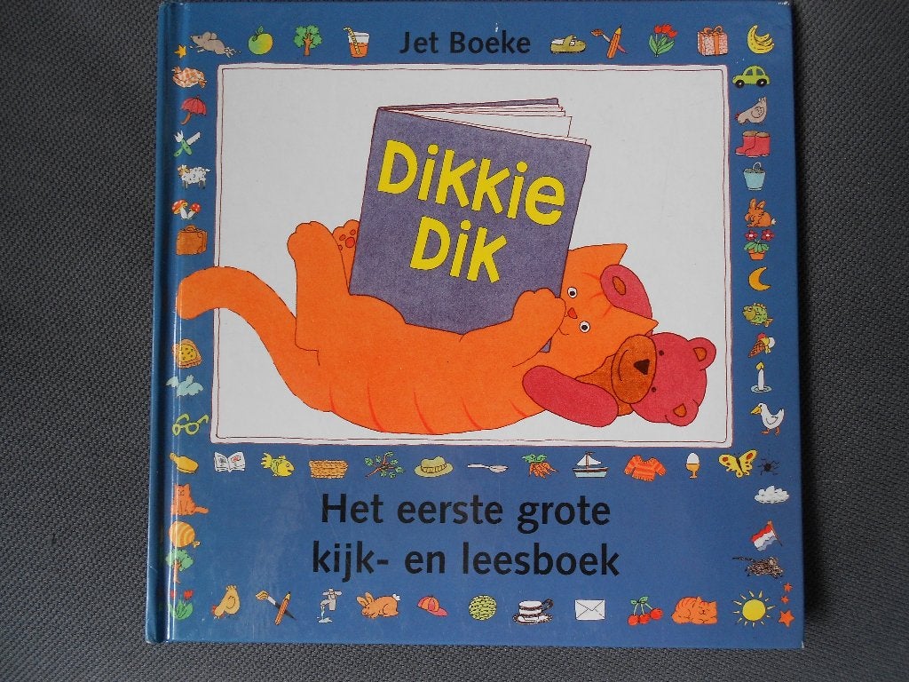 Dikkie Dik het kijk en lees boek, Boeken, Kinderboeken | Baby's en Peuters, Ophalen, Gelezen, Jet Boeke, 3 tot 4 jaar