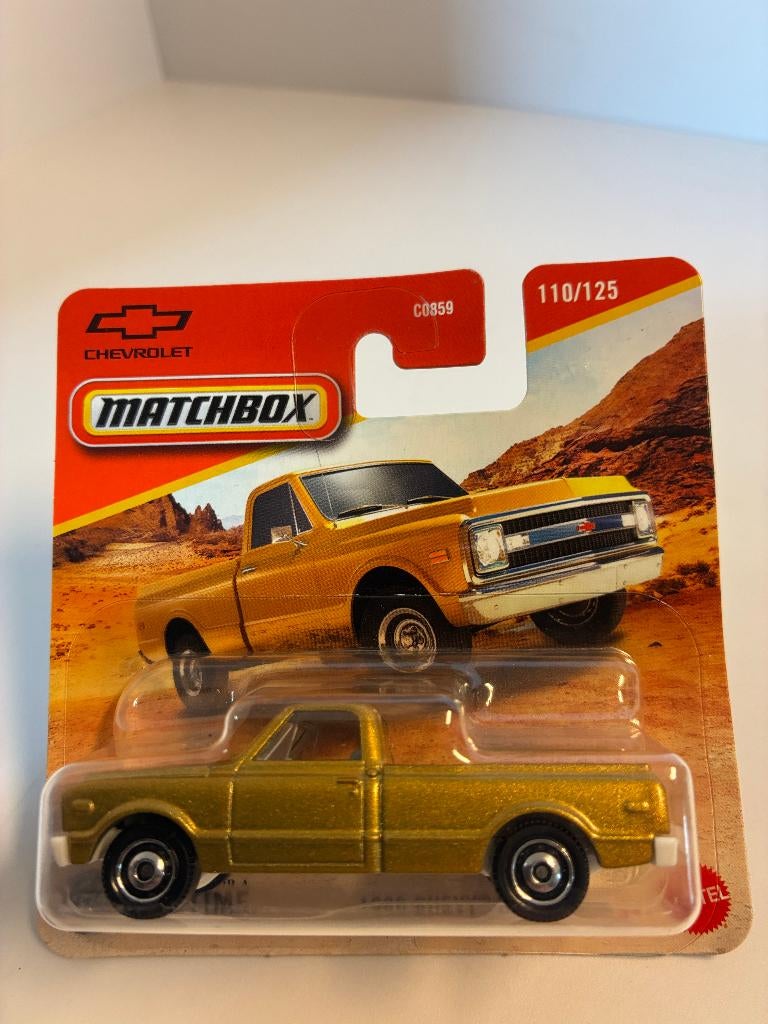 89560: Chevrolet C10 - 1968 - Matchbox, Nieuw, Ophalen of Verzenden, Gondel 1, 1186MJ Amstelveen, Service.nl@mattel.com