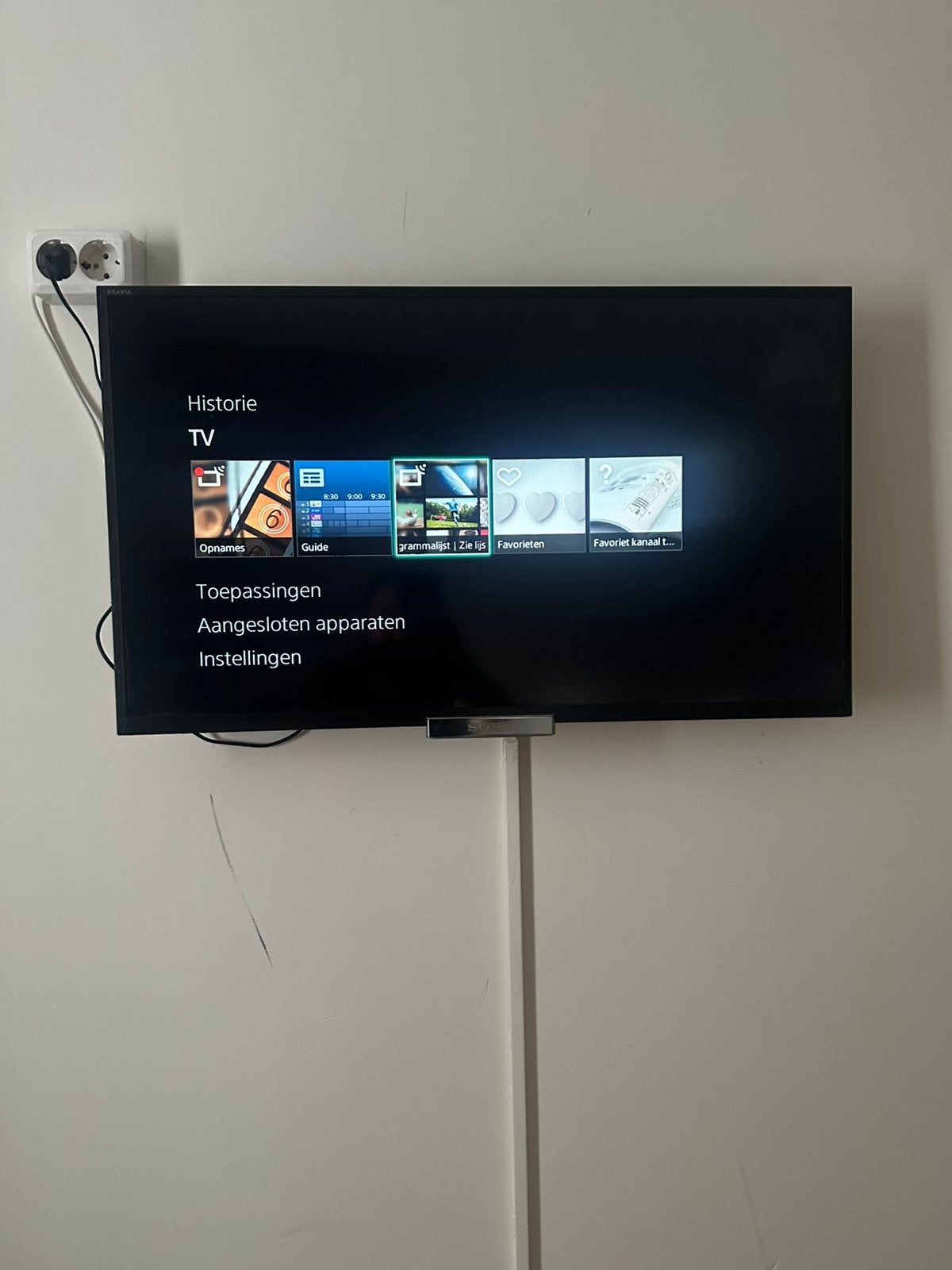 Te koop Sony 32 inch lcd tv met afstandsbediening!, Ophalen of Verzenden, Zo goed als nieuw, 50 Hz, Sony