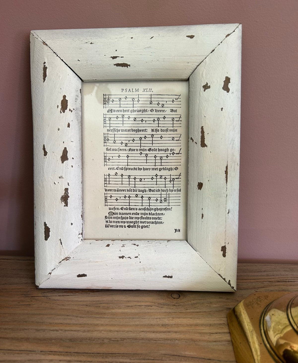 Psalm 42   “t Hijgend Hert…., Ophalen of Verzenden