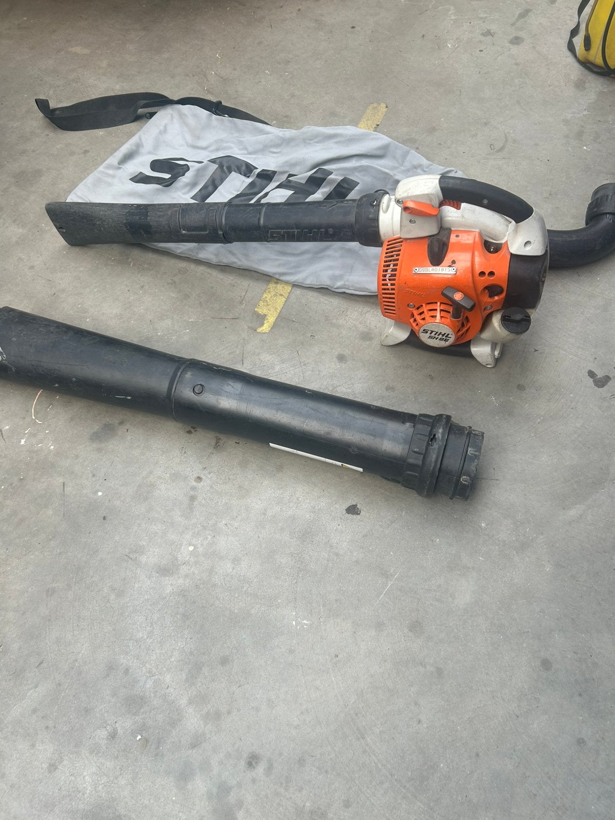 Stihl SH 86 bladblazer/zuiger, Ophalen of Verzenden, Gebruikt, Benzine