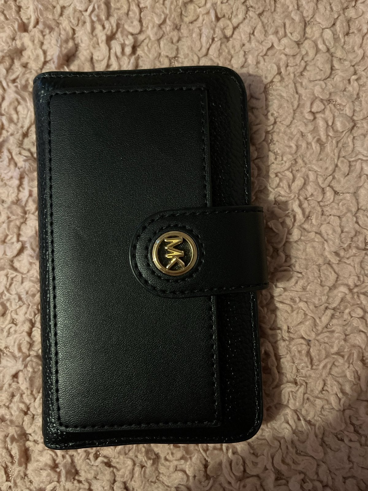 Michael Kors portemonnee zwart - Zo goed als nieuw, Ophalen of Verzenden, Zo goed als nieuw, Zwart, Overige merken