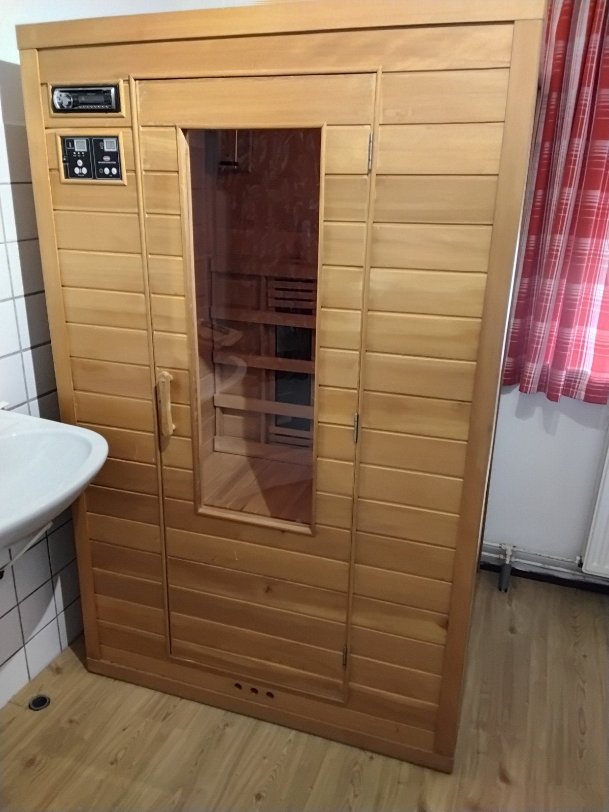 Infrarood sauna, Ophalen, Gebruikt, Complete sauna