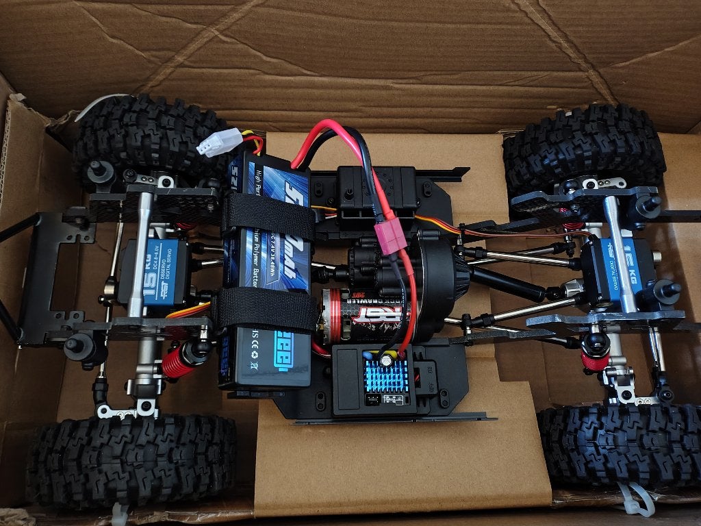 RGT EX86180 Pro RC Tracer 1/10  Rock Crawler 4 wiel besturin, Hobby en Vrije tijd, Modelbouw | Radiografisch | Auto's, Elektro