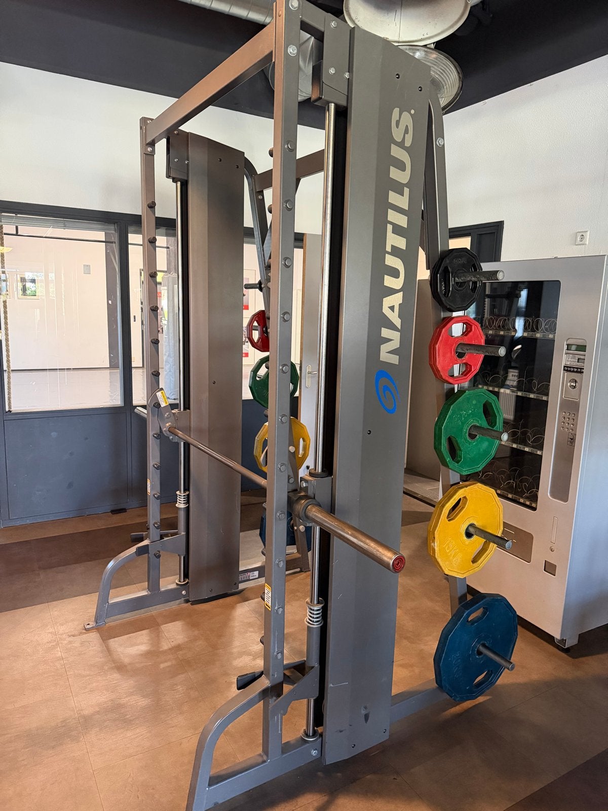 Nautilus Krachtstation Smith Machine (zonder gewichten), Ophalen, Gebruikt, Krachtstation, Armen