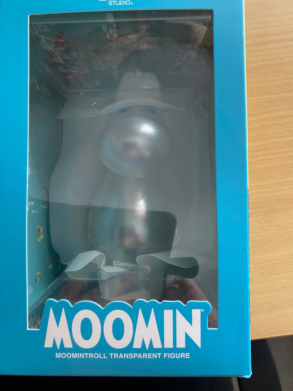 Moomin Moomintroll Transparent Figure, Ophalen of Verzenden, Nieuw