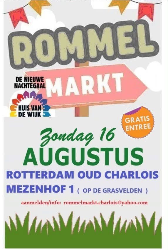 rommelmarkt 16 augustus, Diversen, Ophalen