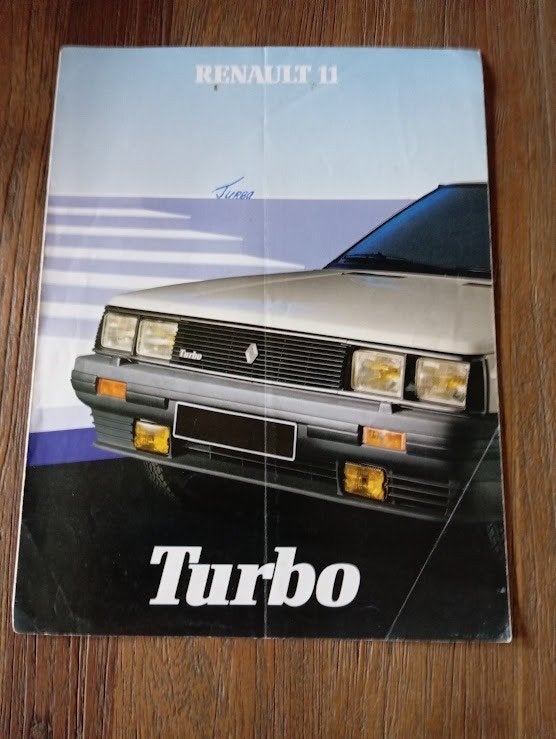Renault 11 Turbo 6 pag., Verzenden, Zo goed als nieuw, Renault