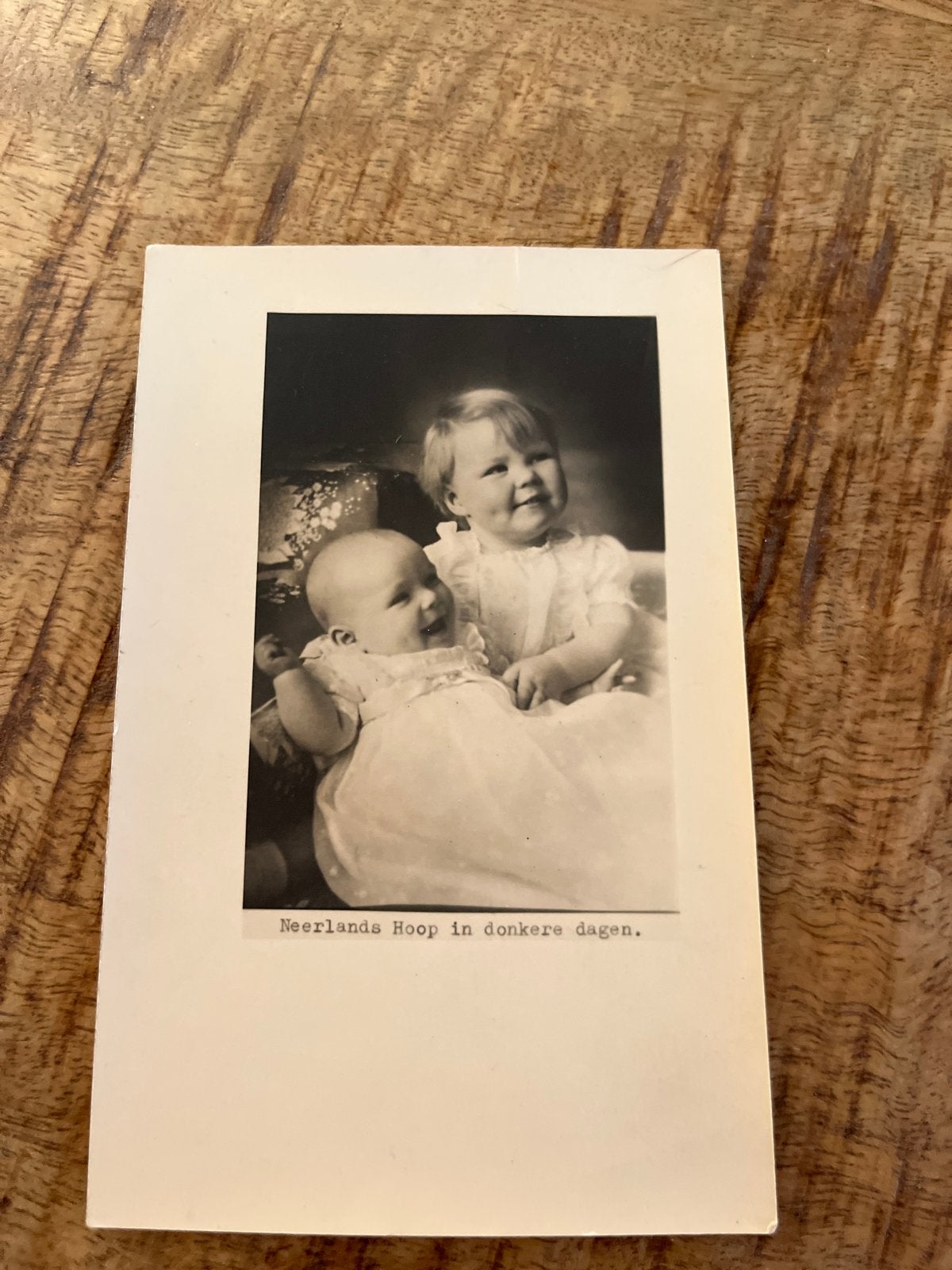 Ansichtkaart Prinses Beatrix en Irene - Neerlands Hoop, Ophalen of Verzenden, 1920 tot 1940, Ongelopen