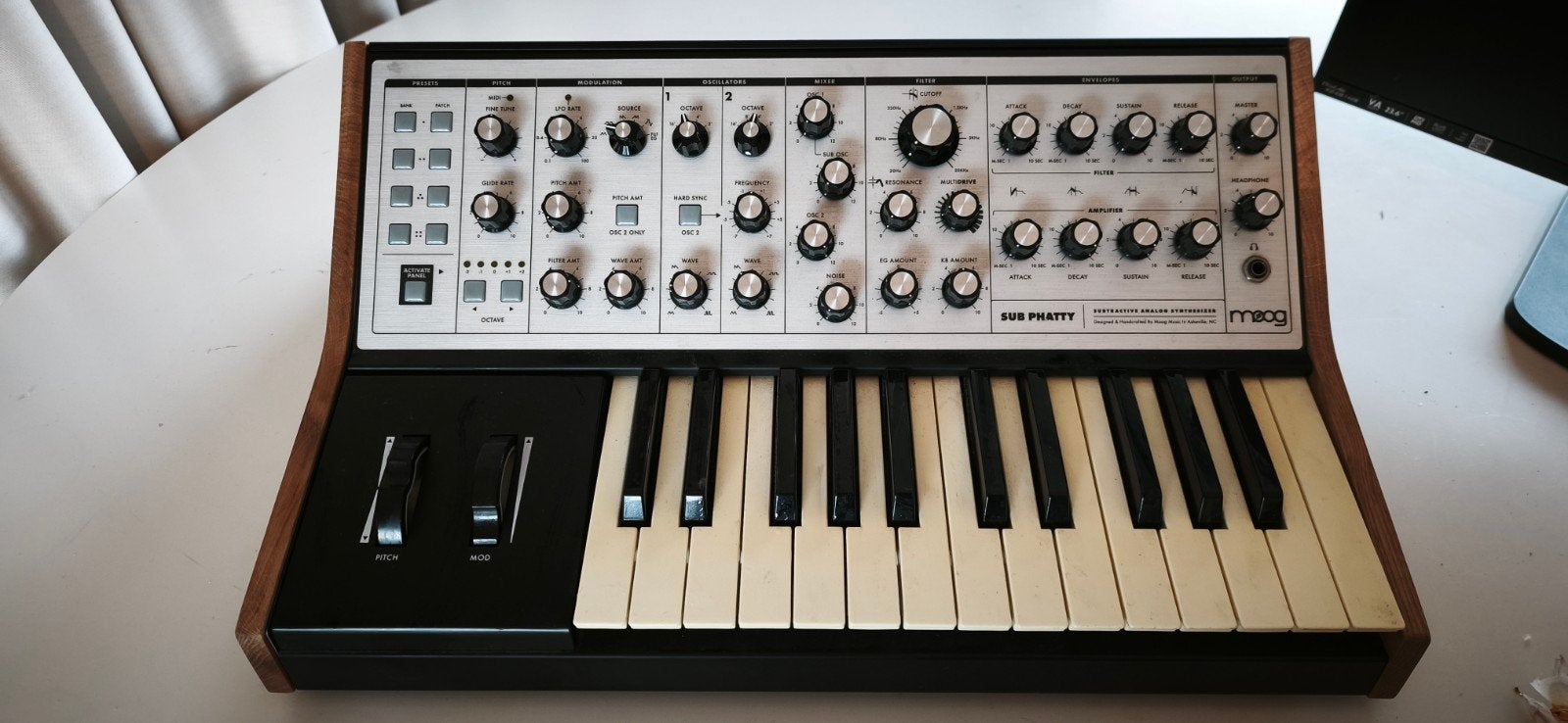 Moog Subphatty, Ophalen, Overige aantallen, Overige merken