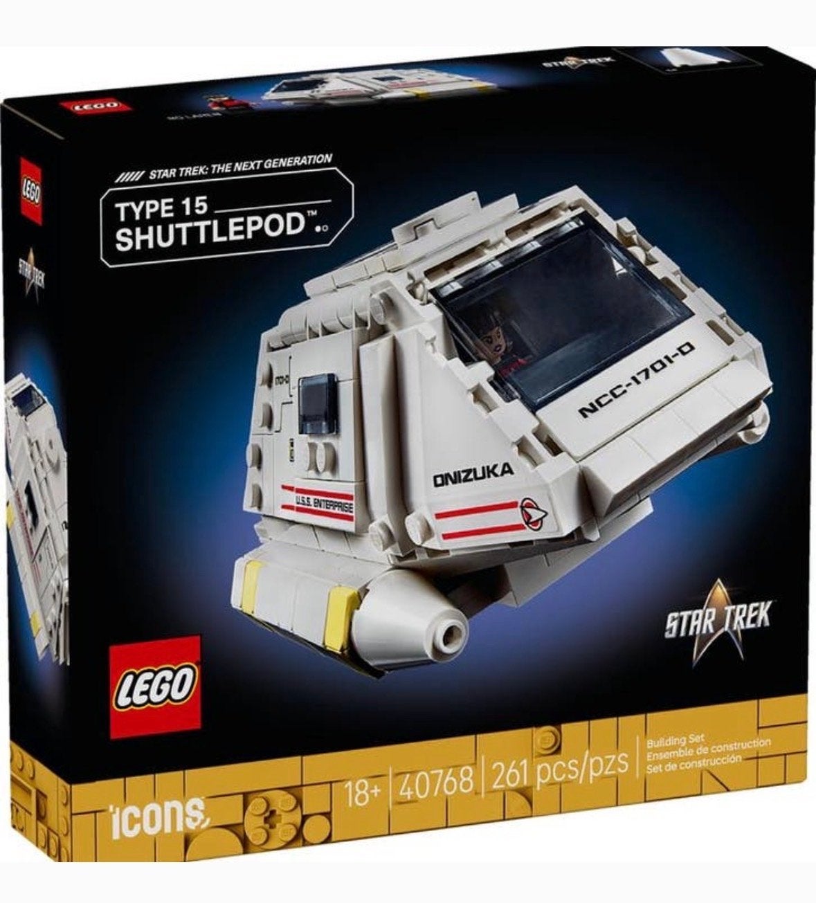 Lego Icons 40768 Star Trek Shuttlepod - Nieuw & Sealed, Ophalen, Lego, Nieuw, Inclusief doos