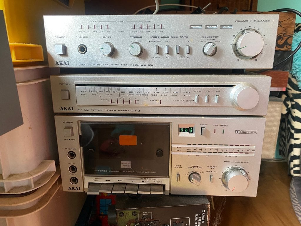 Akai miniset jaren 70, -, -, Ophalen of Verzenden, Niet werkend