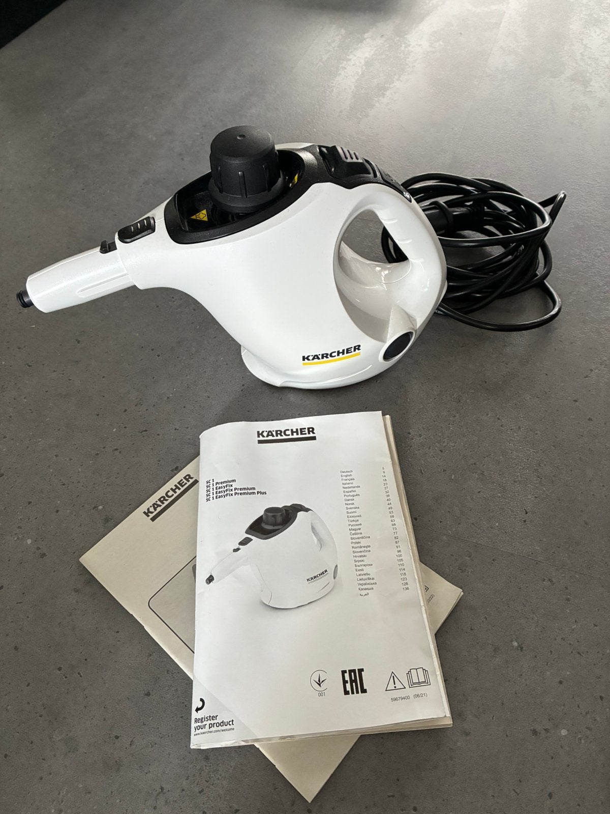 Karcher sc1 compacte stoomreiniger, Ophalen of Verzenden, Overige typen